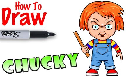 How To Draw Chucky Youtube