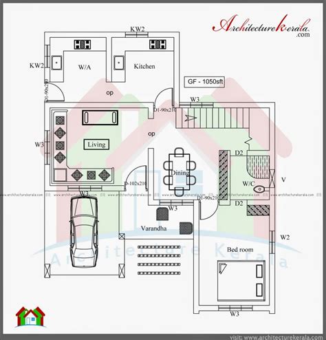 Luxury Kerala Two Bedroom House Plans New Home Plans Design