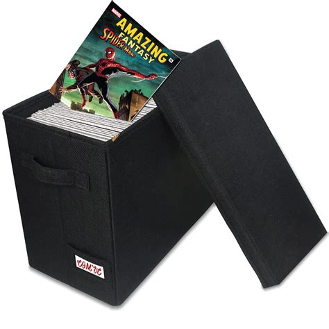 Buy Fabric Comic Book Storage Boxes With Lids Vowcarol Large Fully