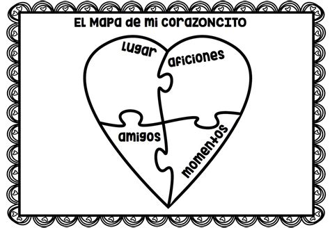 El Mapa De Mi Corazón Día Del Amor Y La Amistad 3