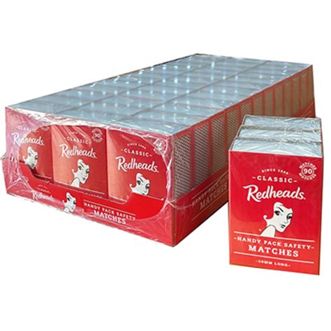 Redheads Handypack Safety Matches 3pk Matador Wholesale Point Australia