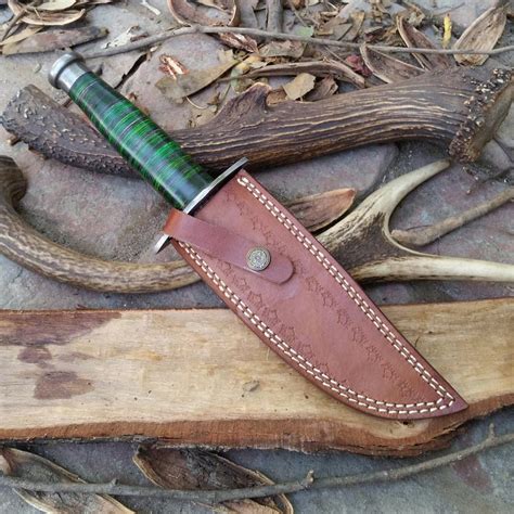 Full Tang Fixed Blade Damascus Steel Knife Damascus Knives
