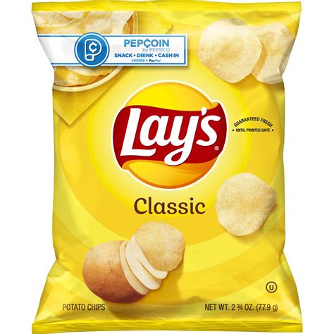 Lays Potato Chips Classic Flavor 275 Oz Bag Walmart Inventory Checker Brickseek