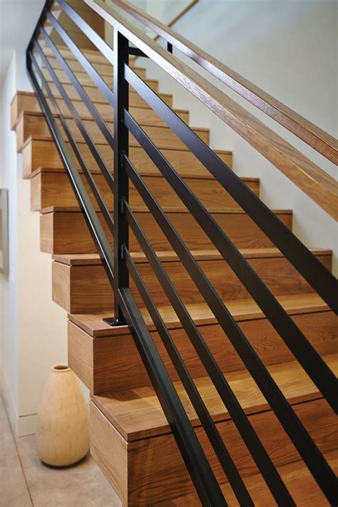 Mid Century Modern Modern Stair Railing Modern Stairs Modern Railing