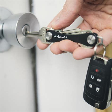 Keysmart Extended Compact Key Holder Black Gallantry