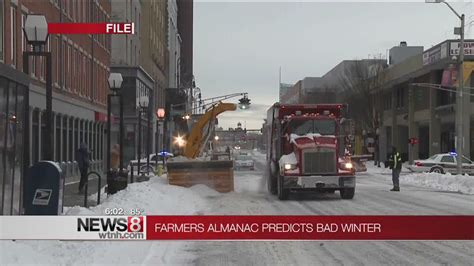 Super Cold Slew Of Snow In Old Farmers Almanac Forecast Youtube