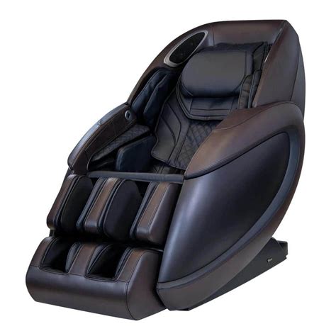 Titan Fleetwood Le Series 4d Massage Chair In Brown With Zero Gravity Bluetooth Speakers