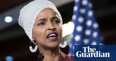Ilhan Omar Condemns Trump For Spreading Lies That Put My Life At Risk Us News The Guardian