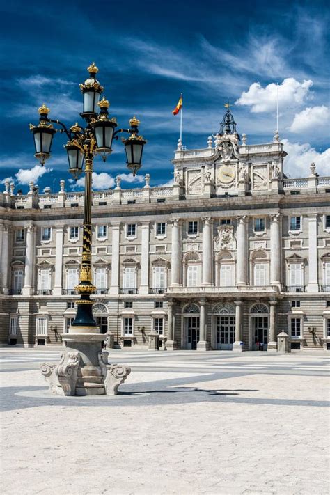 Spanish Royal Palace In Madrid Stock Photo Image Of Palace Place