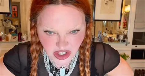 madonna s fans beg her to stop making weird reels as she dons silver teeth in odd clip