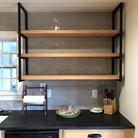 Make your ceiling do more with ceiling mounted shelves. Ceiling-Mounted Floating Shelf Brackets in 2020 | Kitchen ...