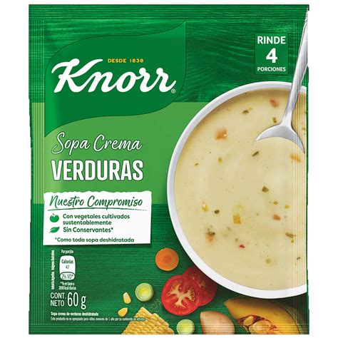 Knorr Sopa Crema Verdura Comprar En Bandb