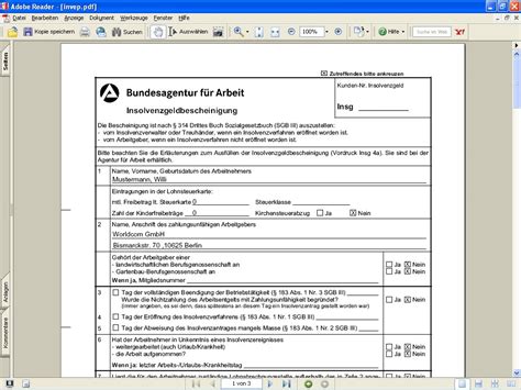 Sind ihre eltern beide berufstätig, so müssen sie für jeden elternteil ein eigenes formular ausfüllen. Insolvenzgeldbescheinigung
