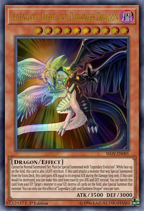 Legendary Light And Darkness Dragon By Chaostrevor On Deviantart