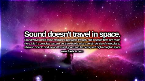 Sound Doesnt Travel In Space