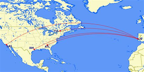 Tap Air Portugal 2020 Route Plans Atl Iah Lax And Yul One Mile At