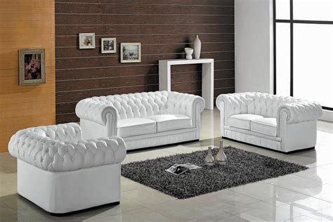 Paris Ultra Modern White Living Room Furniture Sofa Sets