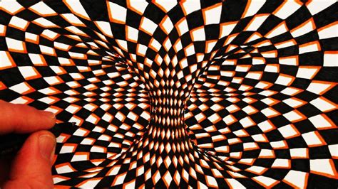 Draw A 3d Moving Optical Illusion 1280x720 Download Hd Wallpaper