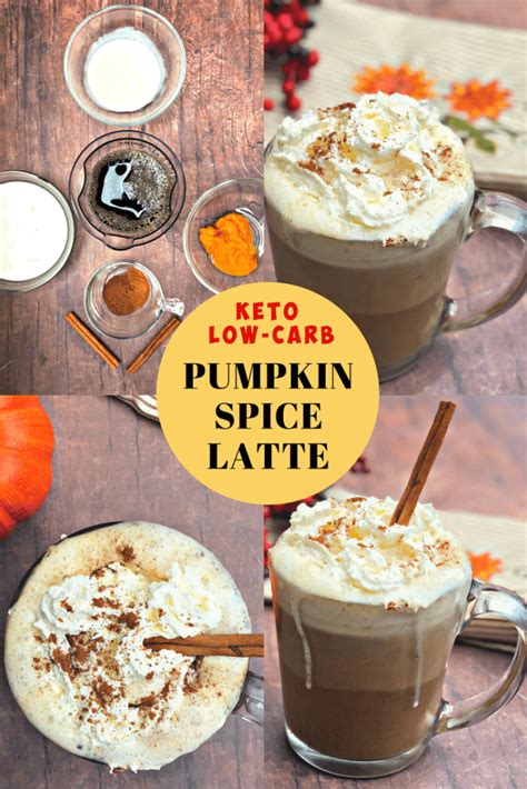 Keto Low Carb Copycat Starbucks Pumpkin Spice Latte With Video