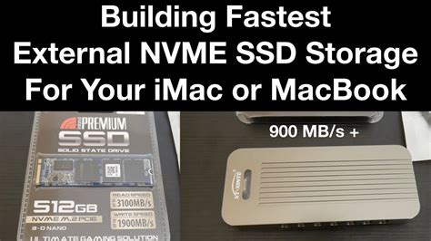 Build Fastest External Ssd Nvme M2 Storage For Apple Imac Or Macbooks