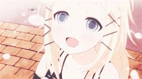 Tina Sprout Black Bullet Animated Animated Gif Lowres Tagme S Girl Blonde Hair Blue