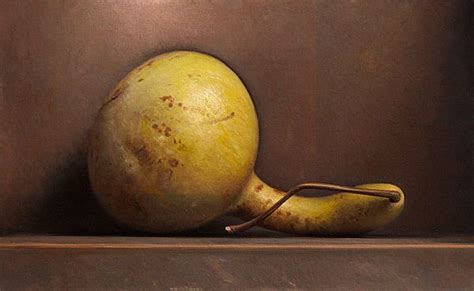 Still Life With Yellow Gourd Jos Van Riswick Still Life Paintings