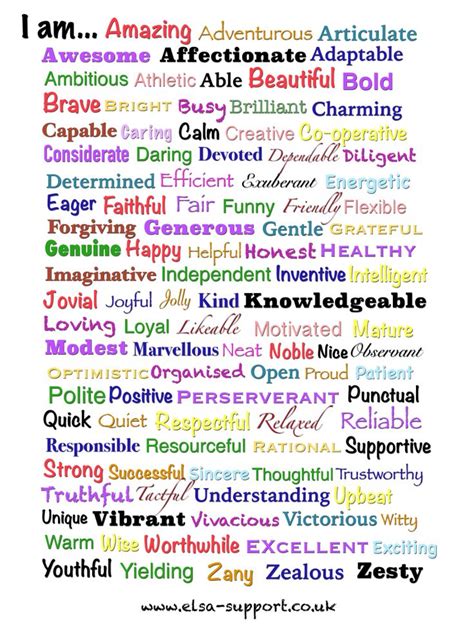 Best 25 Positive Characteristics Ideas On Pinterest Positive Traits