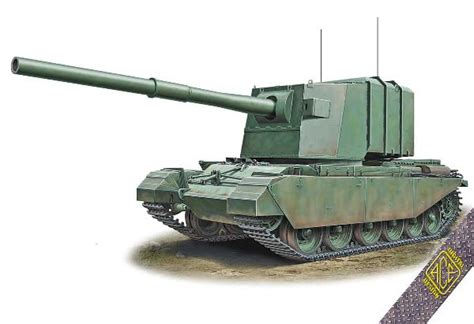 172 Fv4005 Centurion Experimental Tank Destroyer W183mm Gun