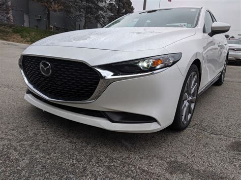 New 2020 Mazda Mazda3 Sedan Wselect Pkg In Snowflake White Pearl Mc