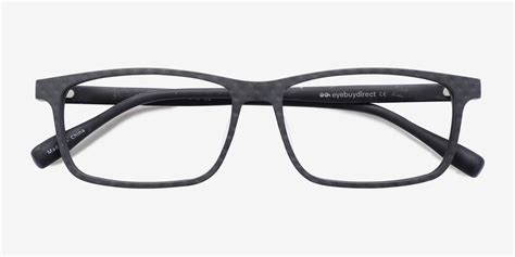 Jonas Rectangle Matte Gray Full Rim Eyeglasses Eyebuydirect
