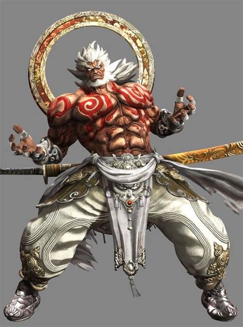 Asuras Wrath This Is A 3d Sprite Art From The Game Asuras Wrath This