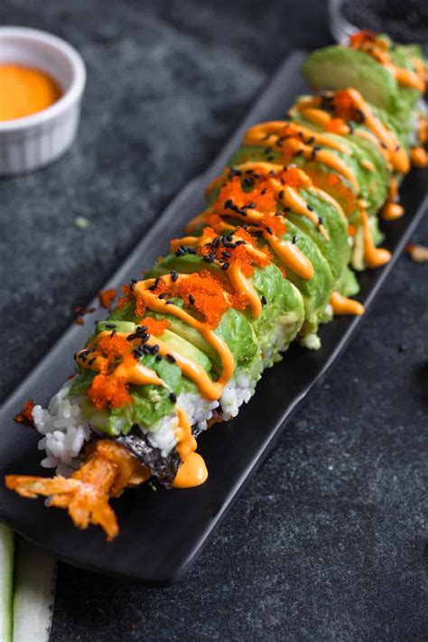 Dragon Roll Sushi Recipe - Enjoy at Home!- The Foreign Fork