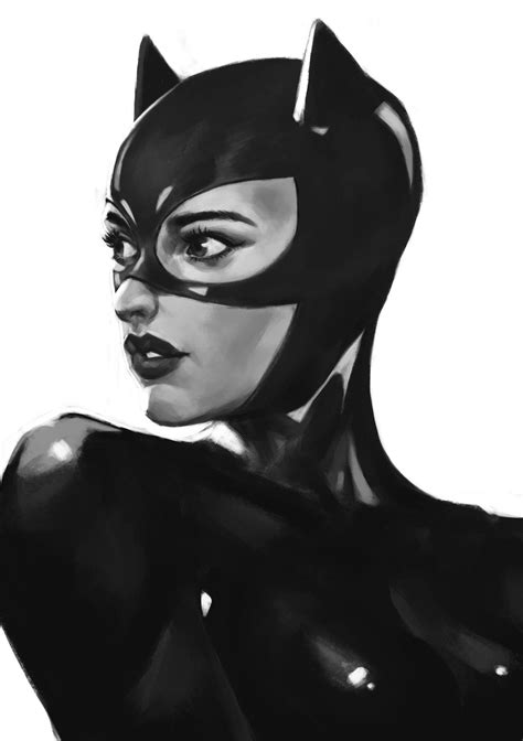 Catwoman By Cloued Meaklin Catwoman Comic Batgirl Art Batman Art