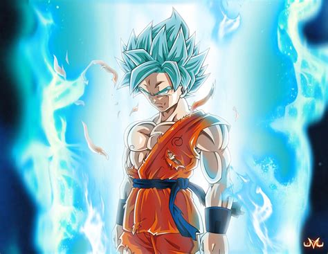Fondos de pantalla anime goku super saiyan blue dragon ball super vertical. Super Saiyan Blue Goku Wallpapers - Wallpaper Cave