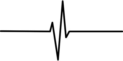 Download herzschlag png image with transparent background. heartbeat line clipart black and white png - Clipground