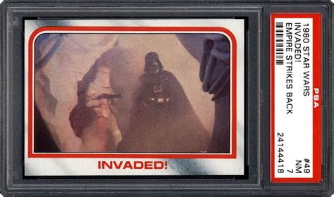 1980 Topps Empire Strikes Back Invaded Psa Cardfacts®