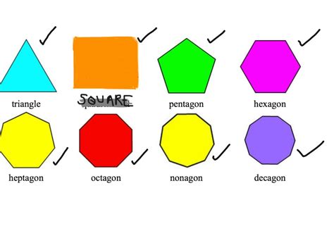 Common geometric shapes | Math | ShowMe
