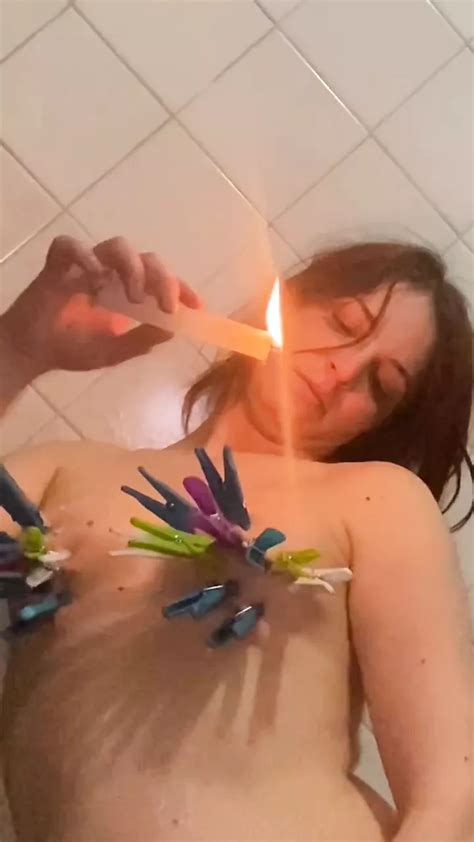 wax play nipple clamps spoon tits spanking xhamster