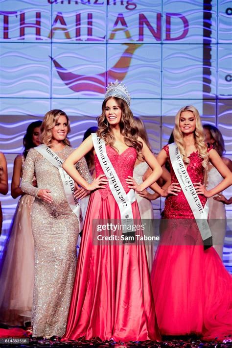 Miss World Winner Esma Voloder During The Miss World Australia 2016