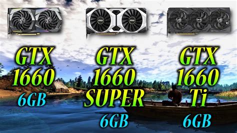 Gtx 1660 Vs Gtx 1660 Super Vs Gtx 1660 Ti Tested In 21 Pc Games Youtube