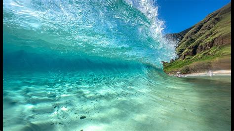 Insane Crystal Clear Waves Youtube