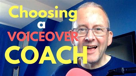 Voiceover Training How To Choose A Voice Over Coach Youtube