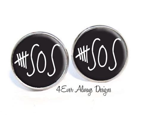 5sos Earrings By 4everalwaysdesigns On Etsy 5sos Vehicle Logos Enamel