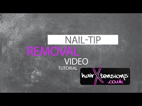 Check spelling or type a new query. How to Remove Pre Bonded Nail Tip / U-Tip Hair Extensions ...