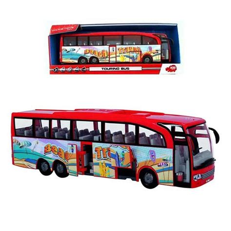 Jucarie Autobuz Rosu Pentru Turisti Touring Bus 3745005 Dickie Okaziiro