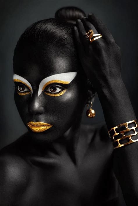 The Most Beautiful All Black Body Paintings Slaylebrity