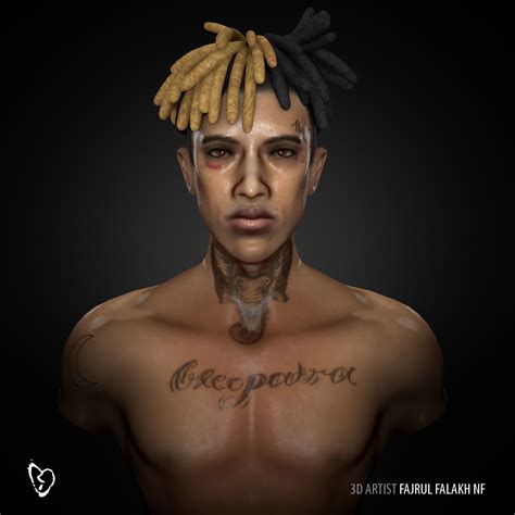 3d Model Jahseh Onfroy Xxxtentacion Vr Ar Low Poly Cgtrader