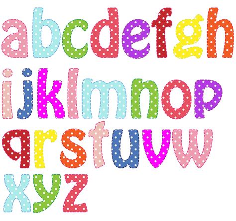 Alphabet Letters Bright Colors Free Stock Photo Public