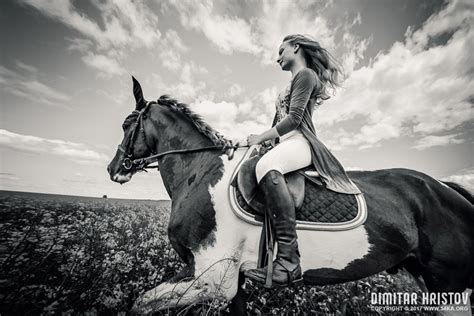 Girls Riding Horse In Beautiful Meadow 54ka Photo Blog