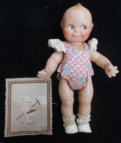 Rose Oneilantique Jointed Composite Kewpie Doll With Original Clothes